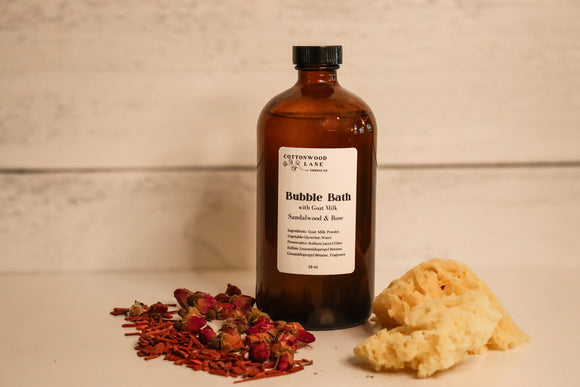 Sandalwood and Rose Bubble Bath