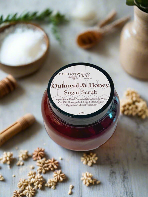 Oatmeal & Honey Sugar Scrub