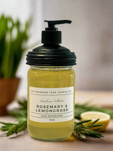 Rosemary & Lemongrass Dish Detergent