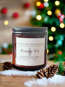 Fraser Fir Amber Jar