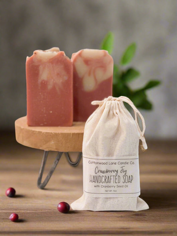 Cranberry Fig Handcrafted Soap