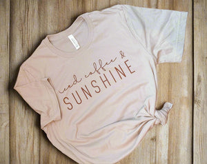 Iced Coffee & Sunshine T- Shirt