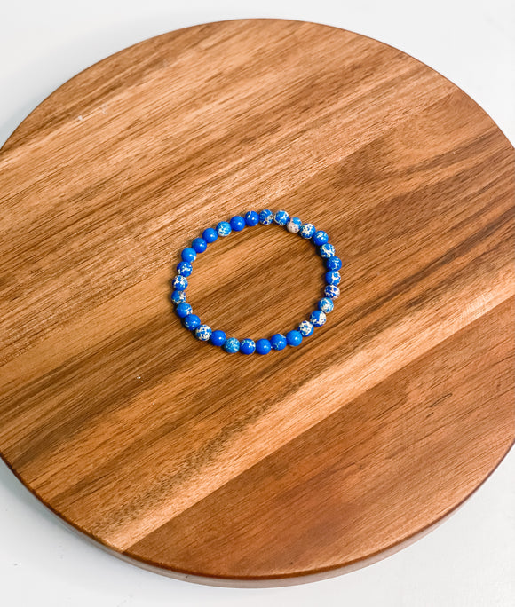 Royal Blue Regalite Bracelet