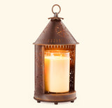 Tin Punched Candle Warmer Lantern